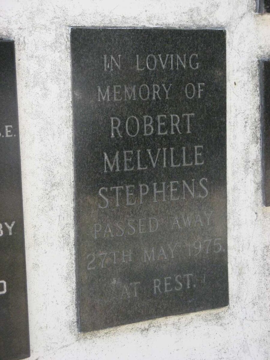 STEPHENS Robert Melville -1975