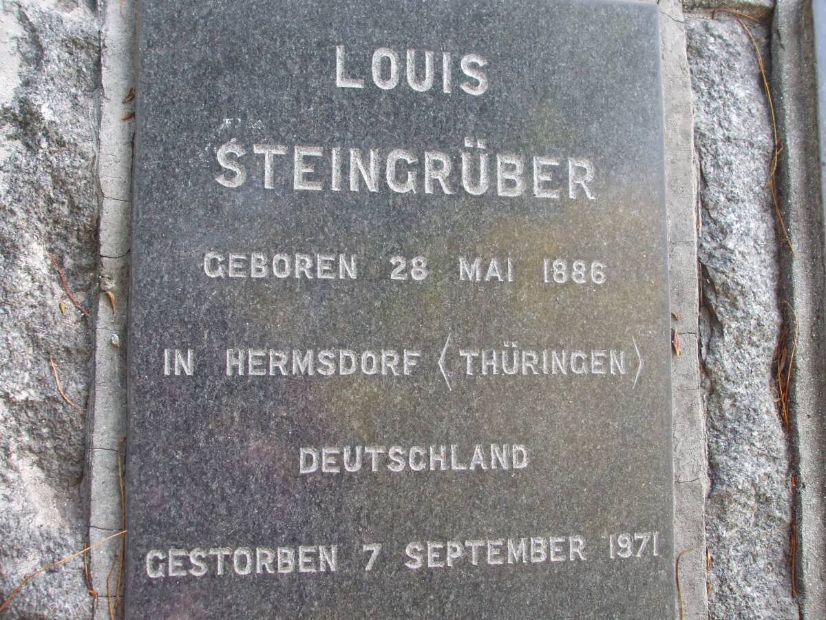 STEINGRUBER Louis 1886-1971