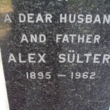 SULTER Alex 1895-1962