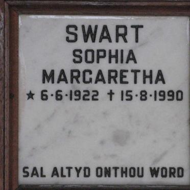 SWART Sophia Margaretha 1922-1990