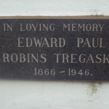 TREGASKIS Edward Paul Robins 1866-1946