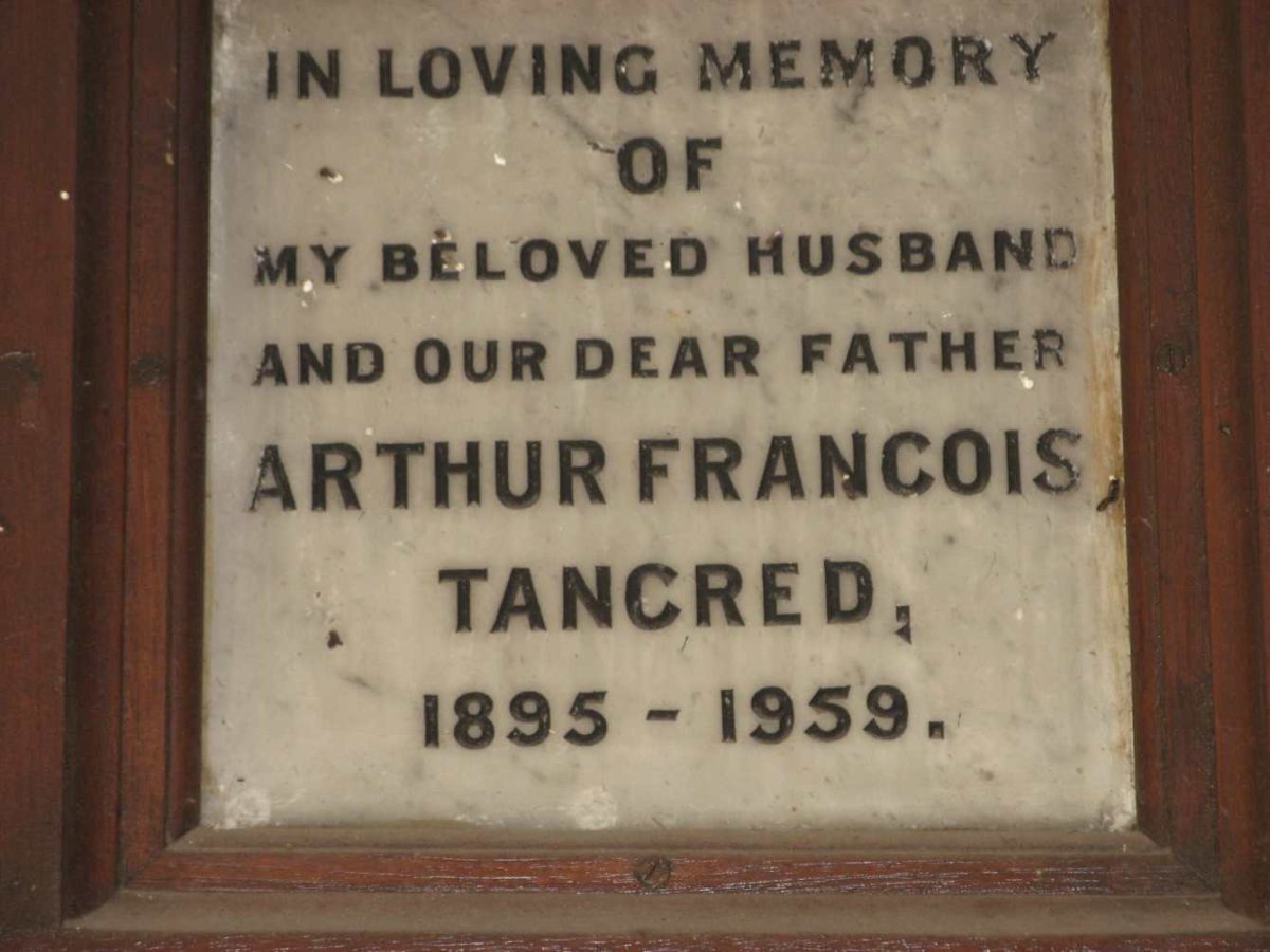 TANCRED Arthur Francois 1895-1959