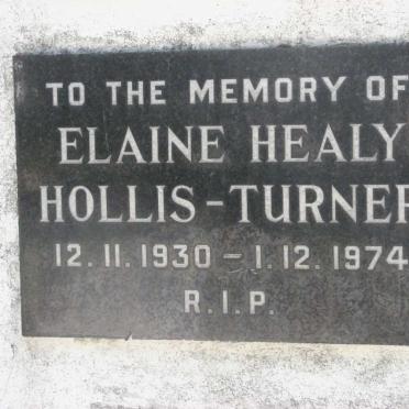 TURNER Elaine Healy, HOLLIS 1930-1974