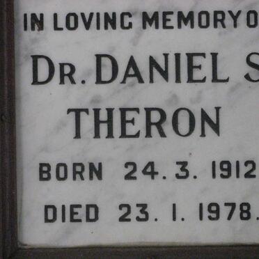 THERON Daniel S. 1912-1978