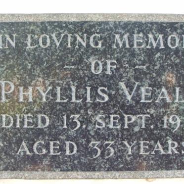 VEALL Phyllis -1951