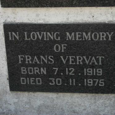 VERVAT Frans 1919-1975