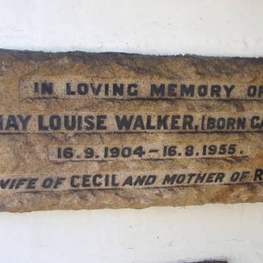 WALKER May Louise nee GALER 1904-1955