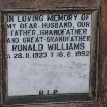 WILLIAMS Ronald 1923-1992