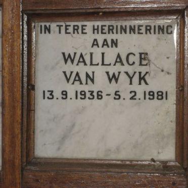 WYK Wallace, van 1936-1981