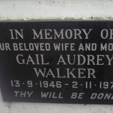 WALKER Gail Audrey 1946-1976