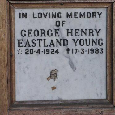 YOUNG George Henry Eastland 1924-1983