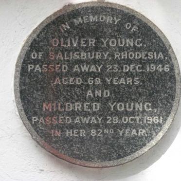 YOUNG Oliver -1946 &amp; Mildred -1961