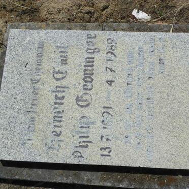 GRONINGER Heinrich Emil Philip 1891-1982