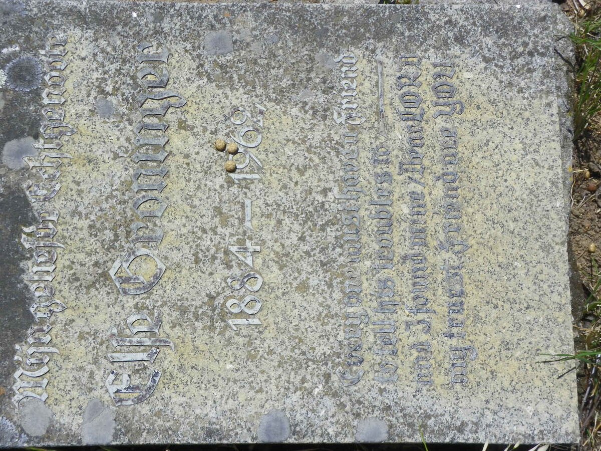 GRONINGER Elle 1884-1962