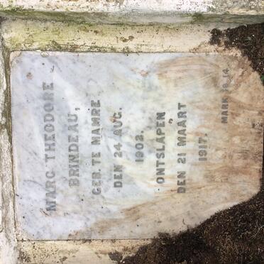 BRINDEAU Marc Theodore 1902-1917