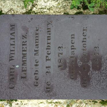 LEMMERZ Carl William 1872-1872