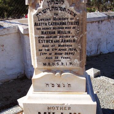 MILLIN Aletta Catharine -1924