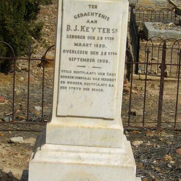 KEYTER B.J. 1820-1906