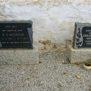 ROSSOUW P.G. 1884-1956 &amp; A.J. MULLER 1874-1942