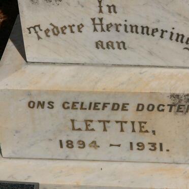 ? Lettie 1894-1931