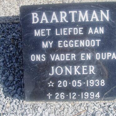 BAARTMAN Jonker 1938-1994