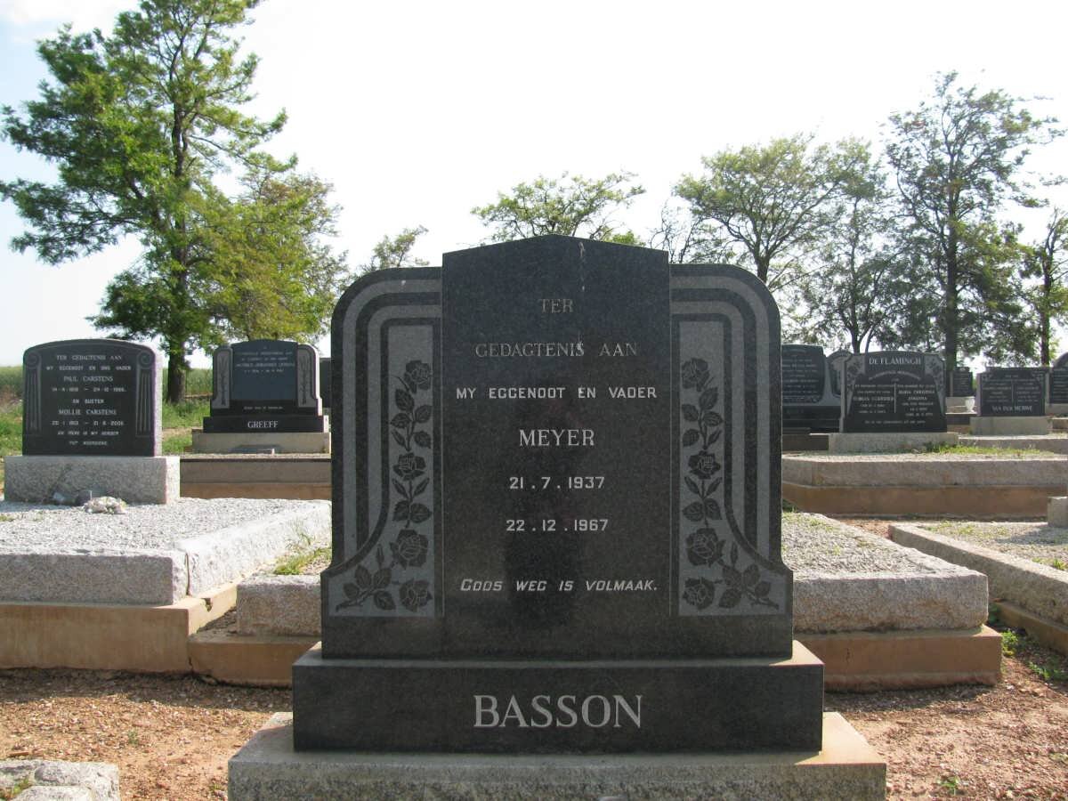 BASSON Meyer 1937-1967