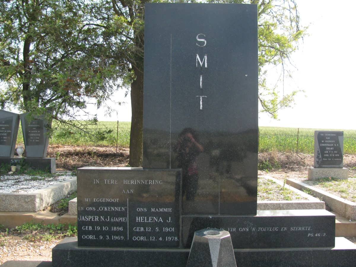 SMIT Jasper N.J. 1896-1969 &amp; Helena J. 1901-1978