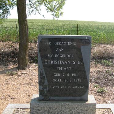 THIART Christiaan S.E. 1911-1972