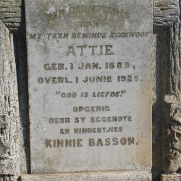 BASSON Attie 1889-1925