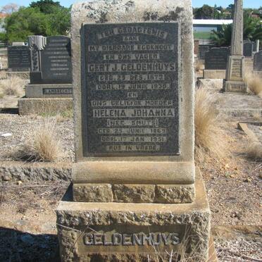 GELDENHUYS Gert J. 1873-1935 &amp; Helena Johanna SMUTS 1869-1951