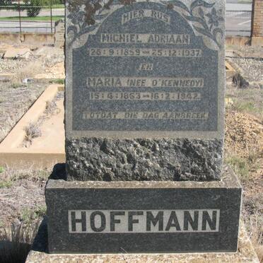 HOFFMANN Michiel Adriaan 1859-1937 &amp; Maria O'KENNEDY 1853-1942