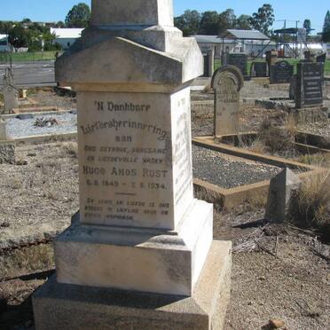 RUST Hugo Amos 1849-1934