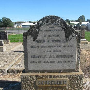 SCHREUDER Pieter J. -1952 &amp; Christina J.L. -1965