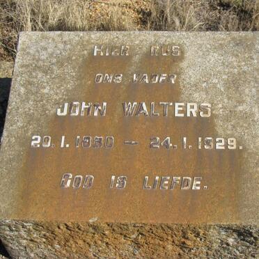WALTERS John 1880-1929