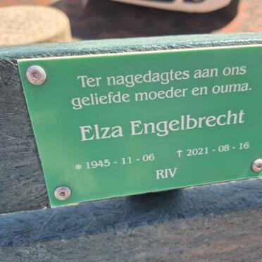 ENGELBRECHT Elza 1945-2021
