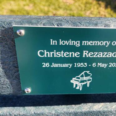 REZAZADEH Christene 1953-2023