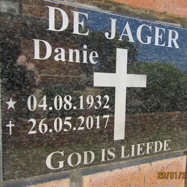 JAGER Danie, de 1932-2017