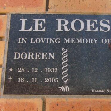ROES Doreen, le 1932-2005