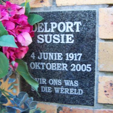 DELPORT Susie 1917-2005 