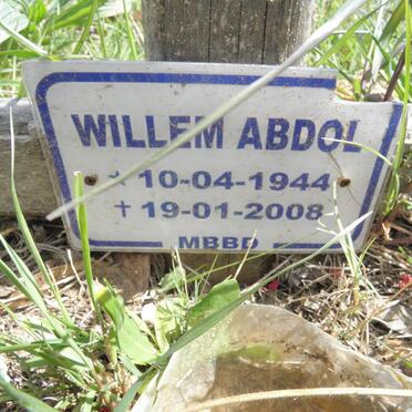 ABDOL Willem 1944-2008