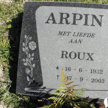 ARPIN Roux 1932-2003