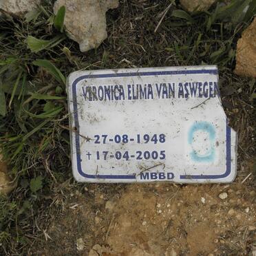 ASWEGEN Veronica Elma, van 1948-2005 