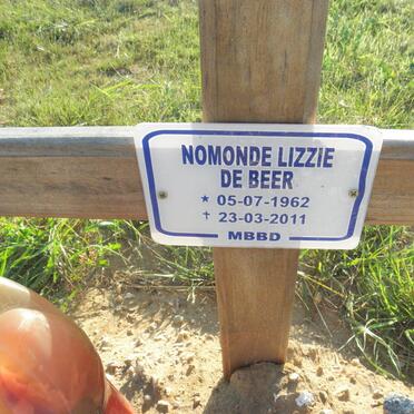 BEER Nomonde Lizzie, de 1962-2011