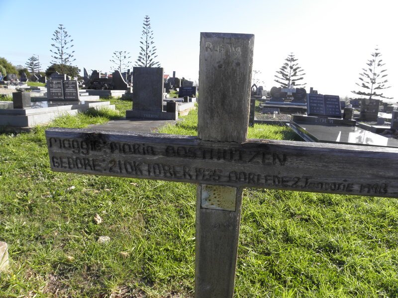 BONTHUIZEN Maggie Maria 1935-1998