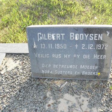 BOOYSEN Gilbert 1950-1972