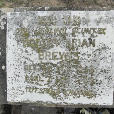 BREWIS Robert Brian 1948-1955