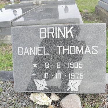 BRINK Daniel Thomas 1909-1975