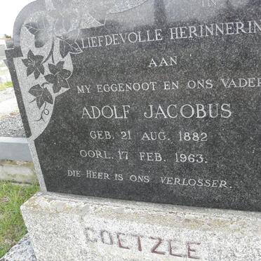 COETZEE Adolf Jacobus 1882-1963