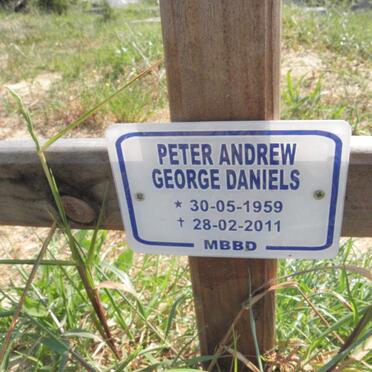 DANIELS Peter Andrew George 1959-2011