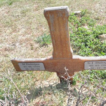 DUITSJAN M. 1929-1998 :: DUITSJAN G.J. 1949-1998